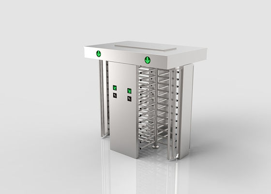 Puerta completa del torniquete de la altura del carril doble proveedor